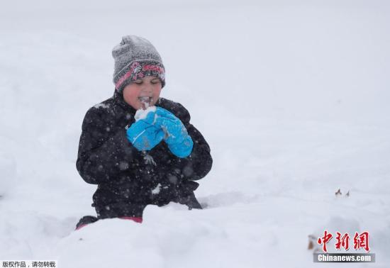 当地时间12月9日，美国东南部遭遇暴风雪袭击，北卡州多地积雪严重，当局出动铲雪车除雪。此次暴风雪造成数十万人出行困难，多片区域电力供应受影响。