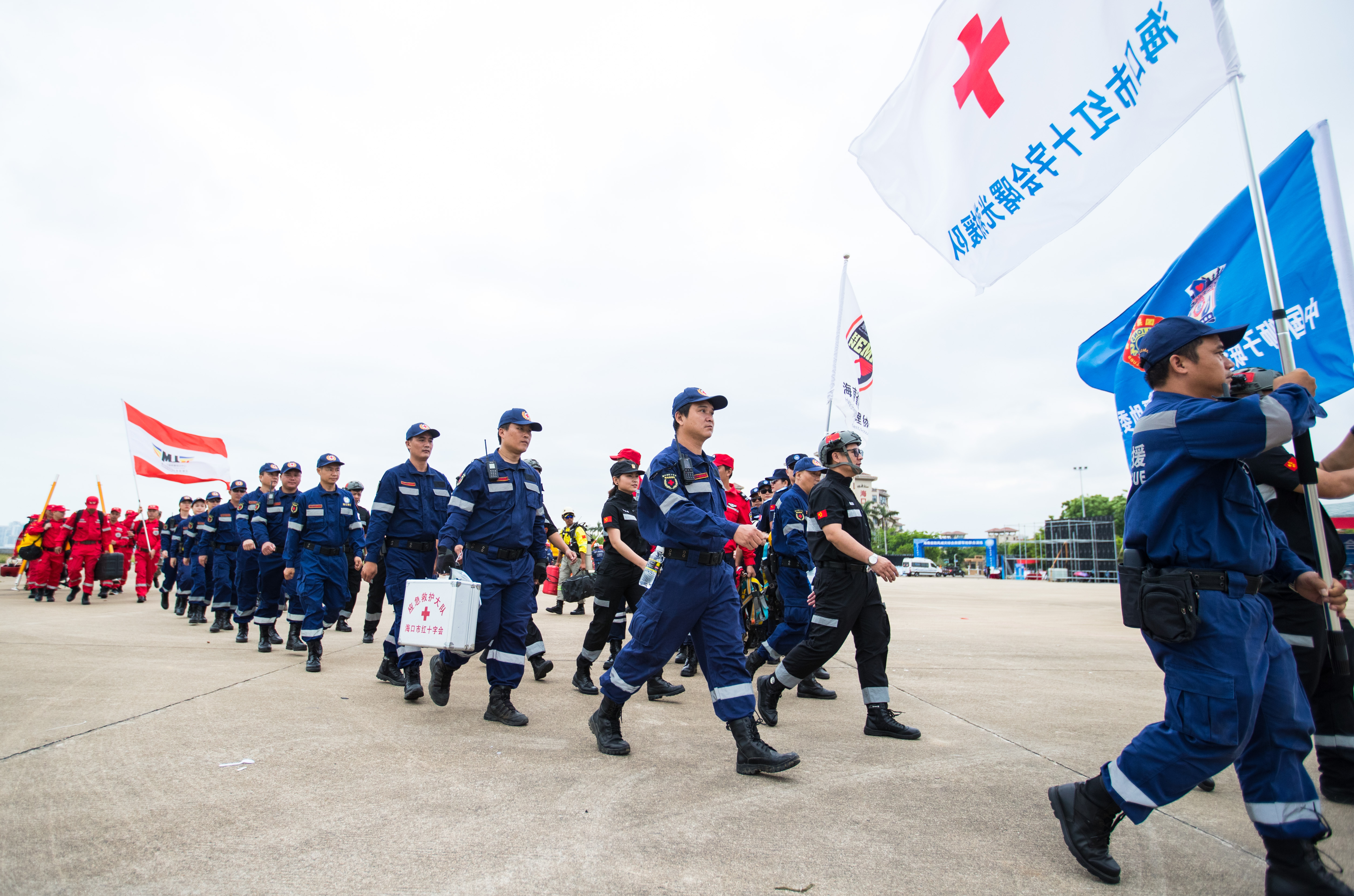 2019年4月30日，海南举行防风减灾综合救援军地联合演练-2.jpg